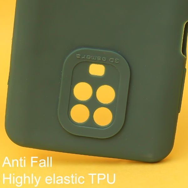 Dark Green Spazy Silicone Case for Redmi Note 9 Pro