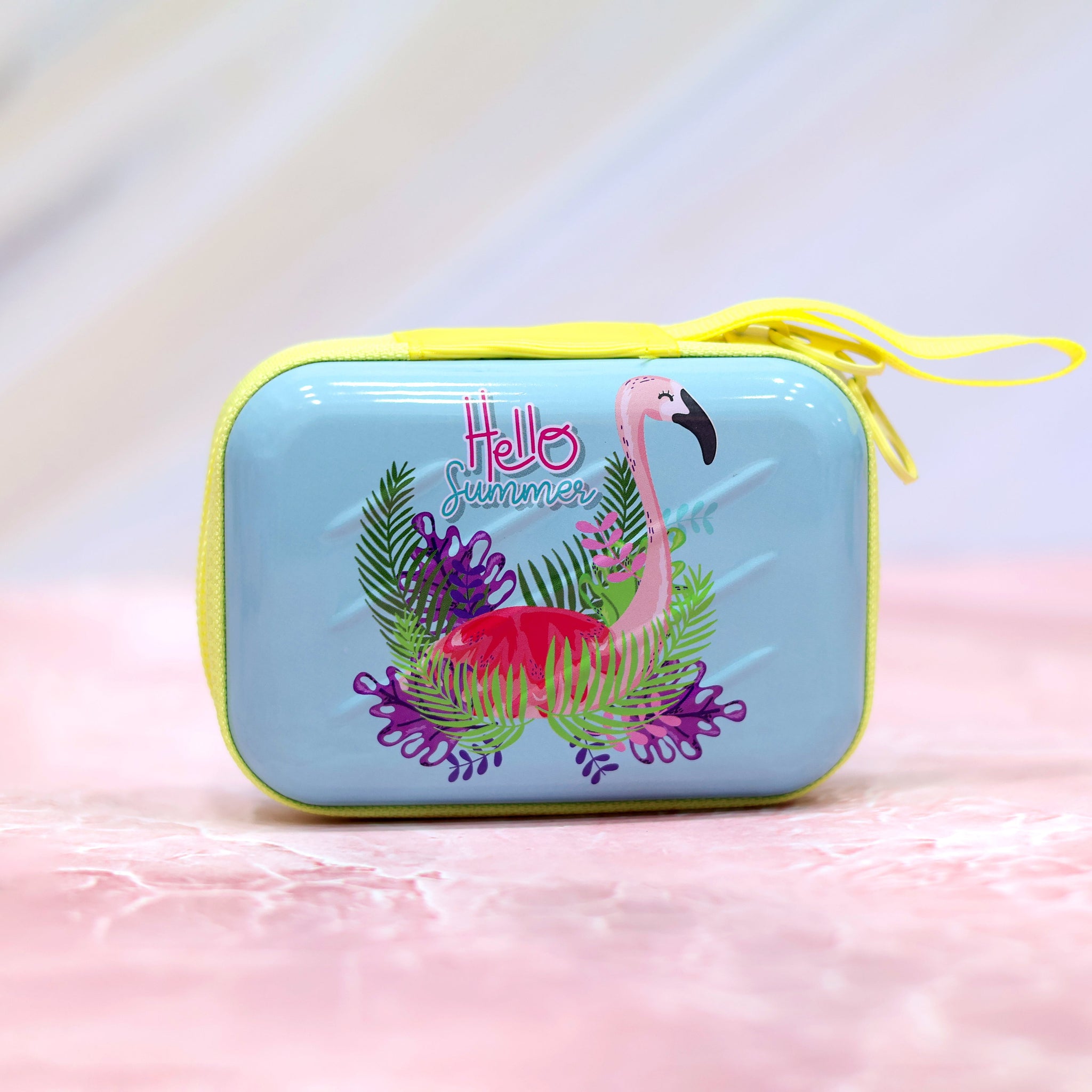 Flamingo Metal Multipurpose Coin Pouch