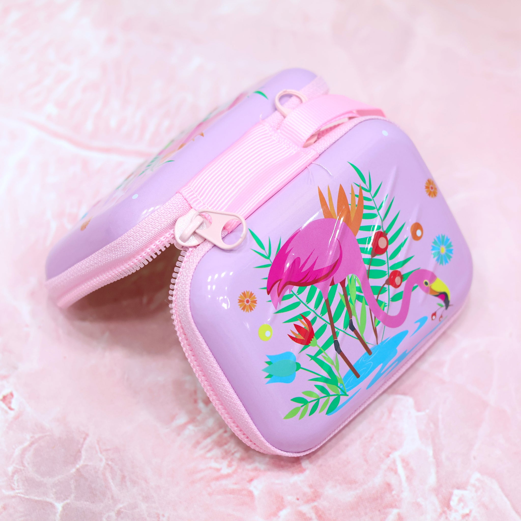 Flamingo Metal Multipurpose Coin Pouch