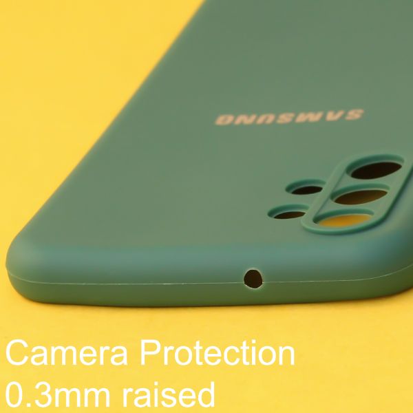 Dark Green Spazy Silicone Case for Samsung A13 4g
