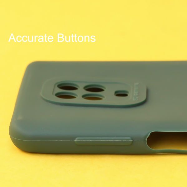 Dark Green Spazy Silicone Case for Redmi Note 9 Pro