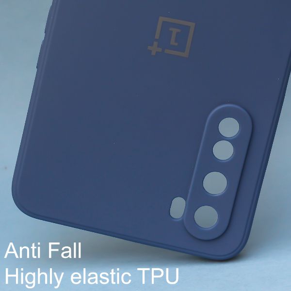 Dark Blue  Candy Silicone Case for Oneplus Nord