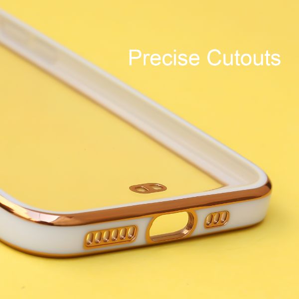 Purple Electroplated Transparent Case for Apple iphone Xs max