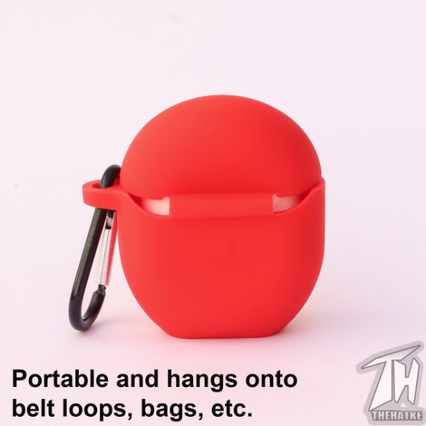 Red Silicone buds case for Oneplus Buds
