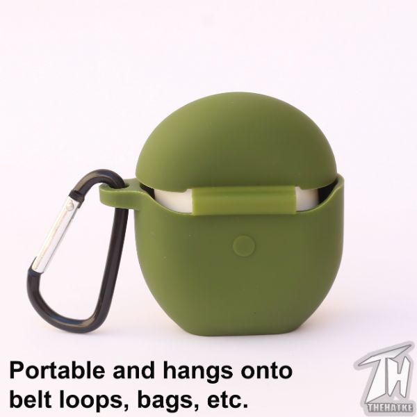 Green Silicone case for Oneplus Buds
