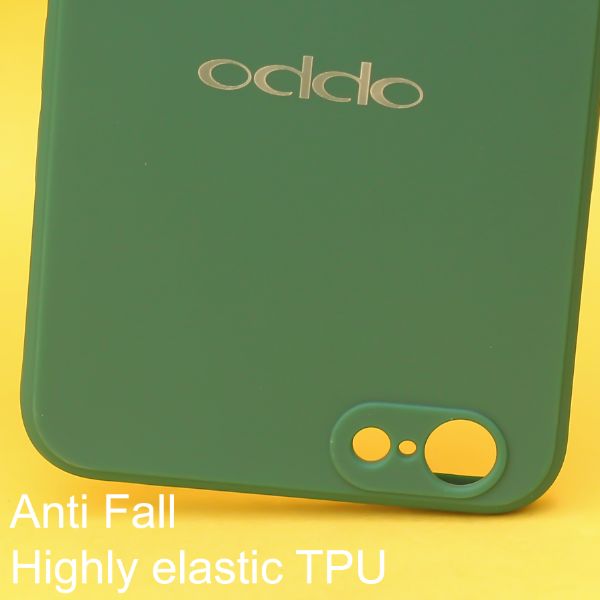 Dark Green candy  Silicone Case for Oppo A71