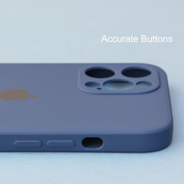 Dark Blue Candy Silicone Case for Apple Iphone 14 Pro
