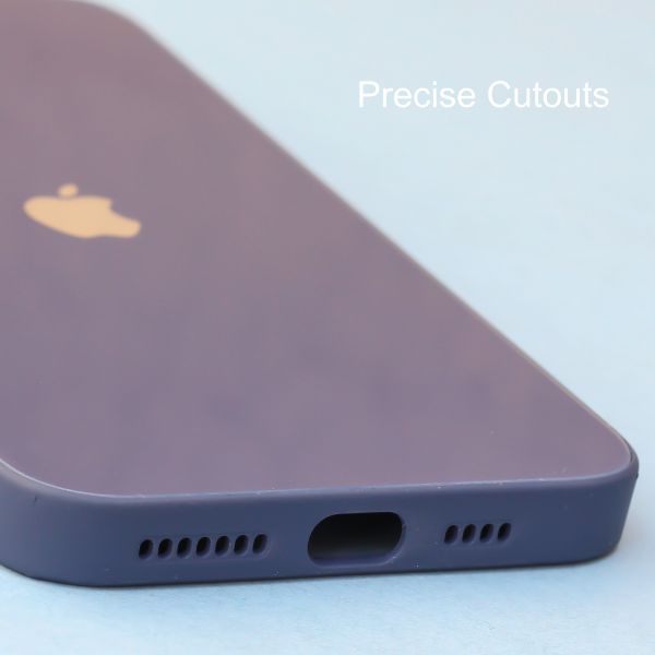 Dark Blue camera Safe mirror case for Apple Iphone 12 Pro