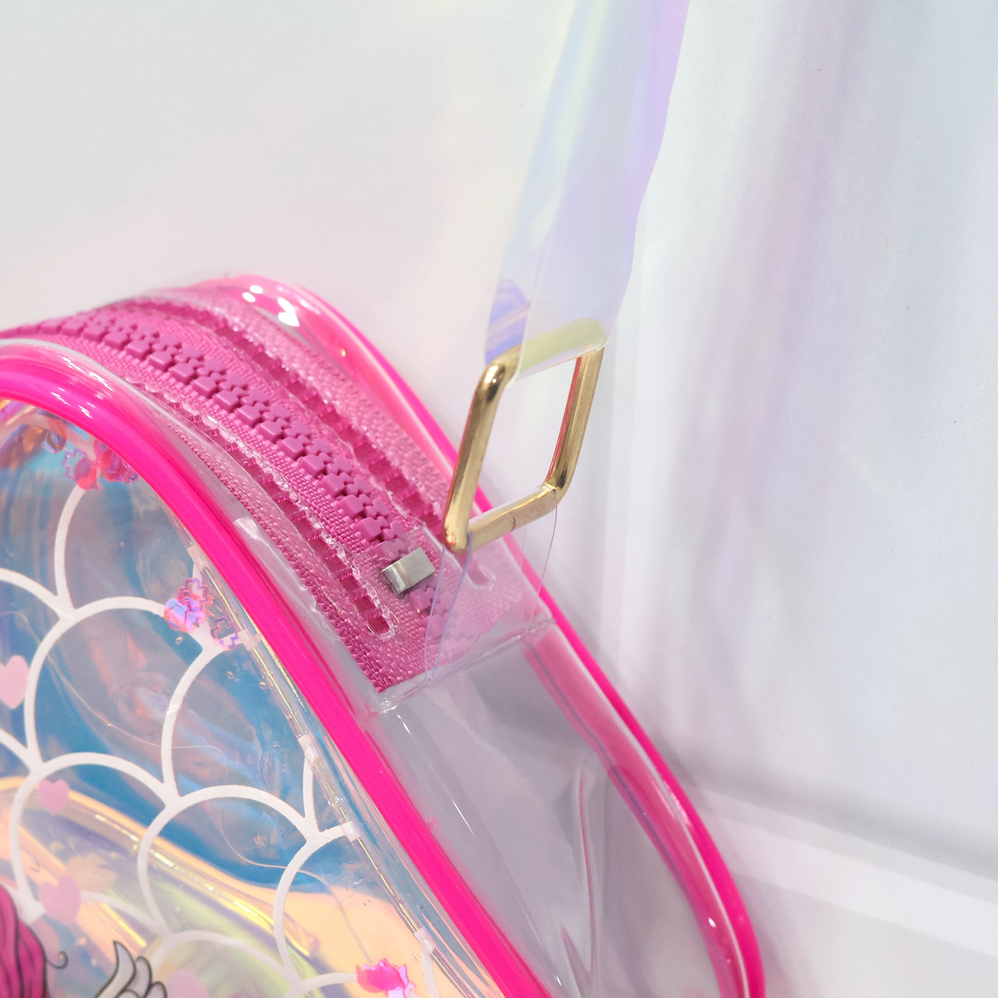 Unicorn Holographic Transparent Sling Bag