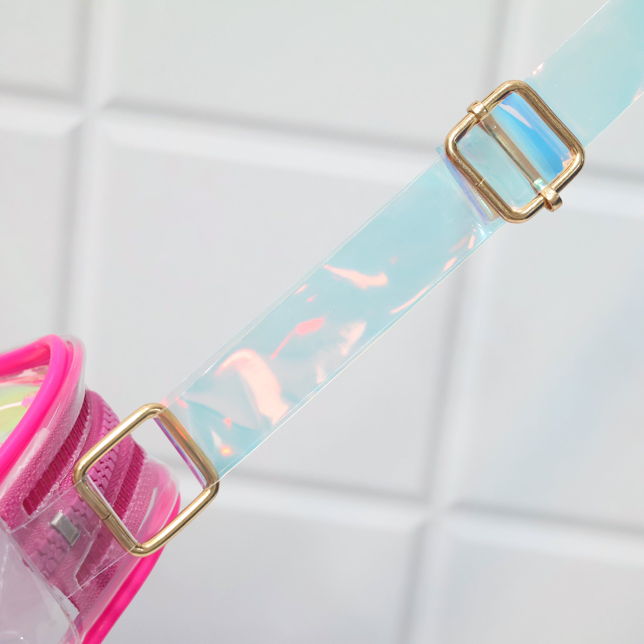 Unicorn Holographic Transparent Sling Bag