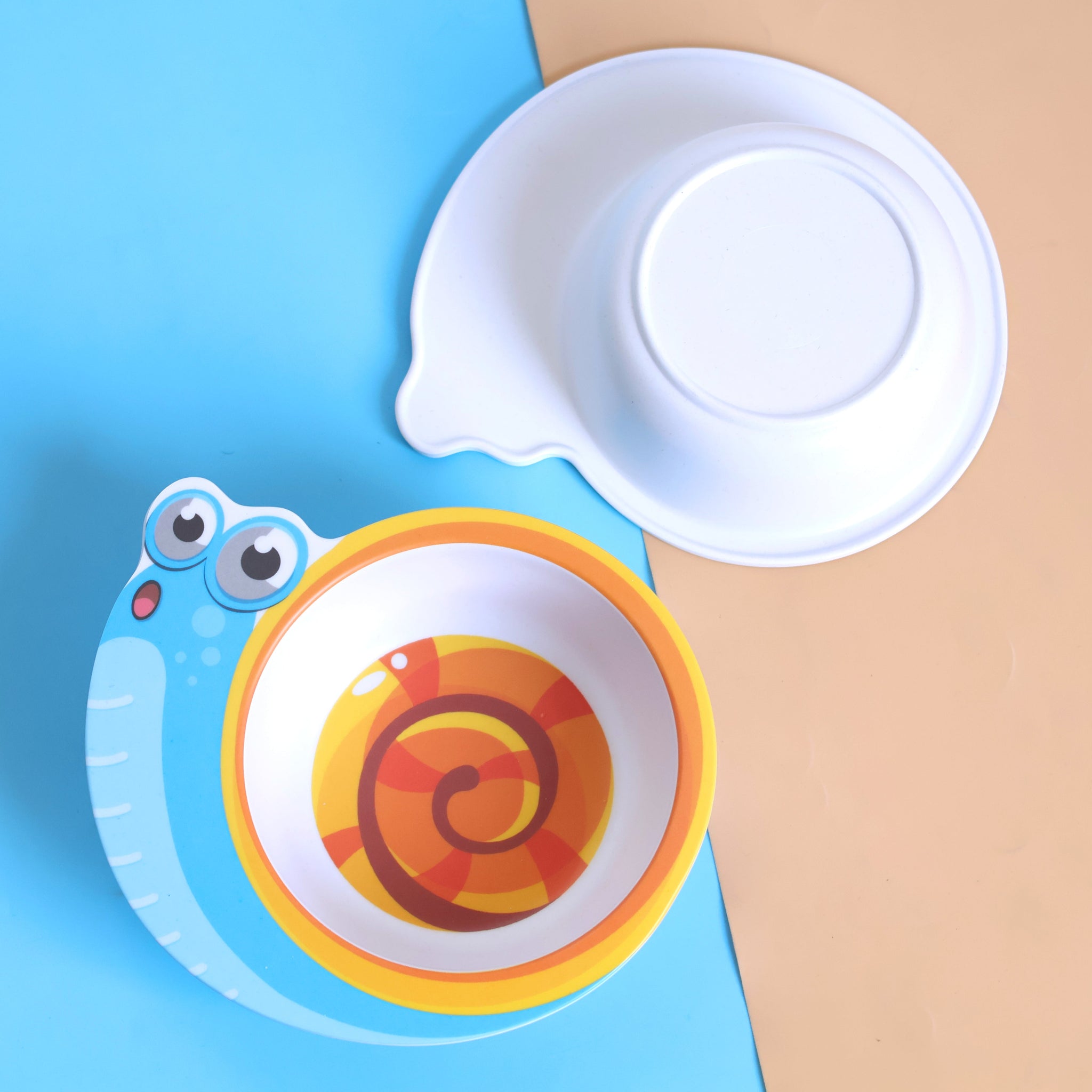 Snail Bamboo Fiber Bowl - Sustainable & Stylish!