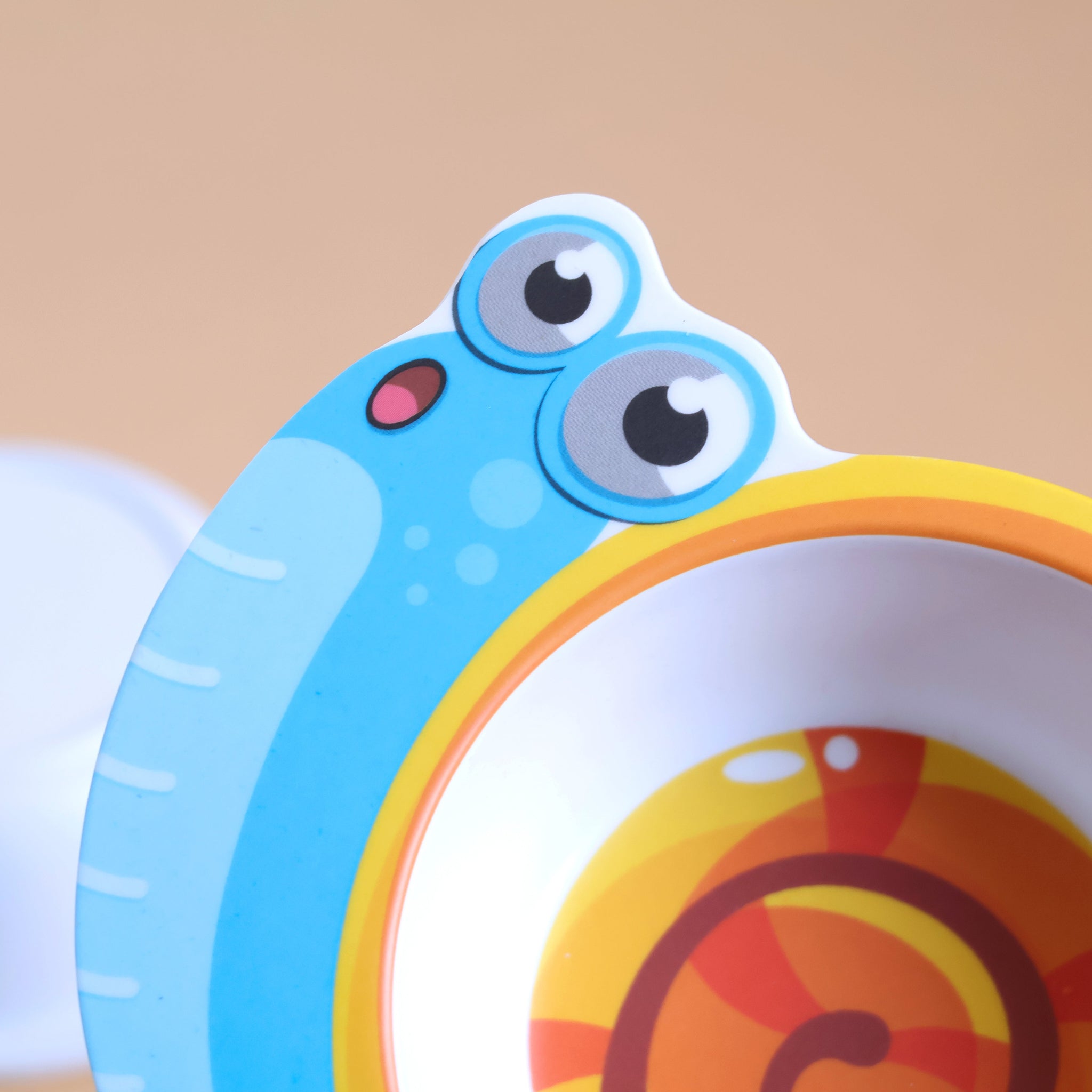 Snail Bamboo Fiber Bowl - Sustainable & Stylish!