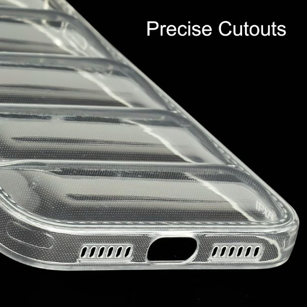 Transparent Puffon silicone case for Apple iPhone Xr