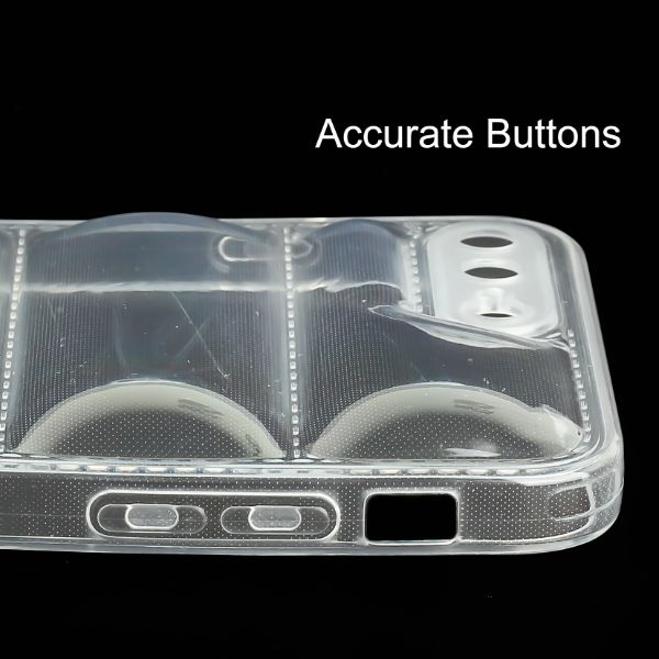 Transparent Puffon silicone case for Apple iPhone 8 Plus