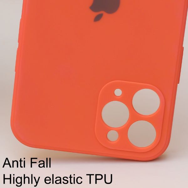 Orange Candy Silicone Case for Apple Iphone 12 Pro