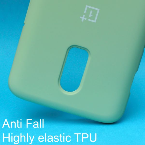 Light Green Original Silicone case for Oneplus 6T