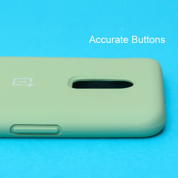 Light Green Original Silicone case for Oneplus 7