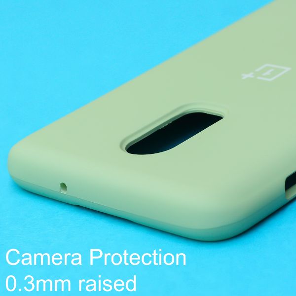 Light Green Original Silicone case for Oneplus 6T