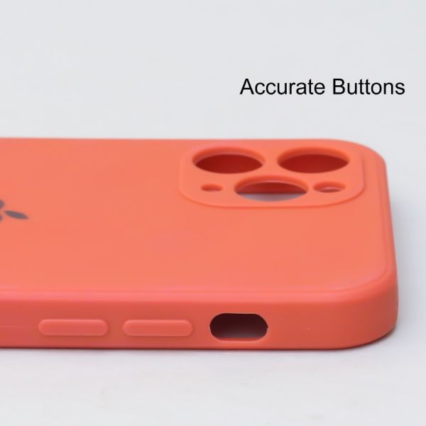 Orange Candy Silicone Case for Apple Iphone 12 Pro