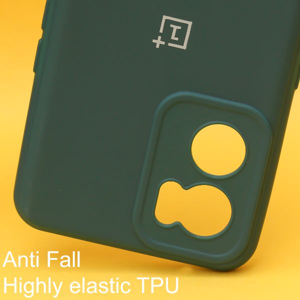 Dark Green Candy Silicone Case for Oneplus Nord CE 2