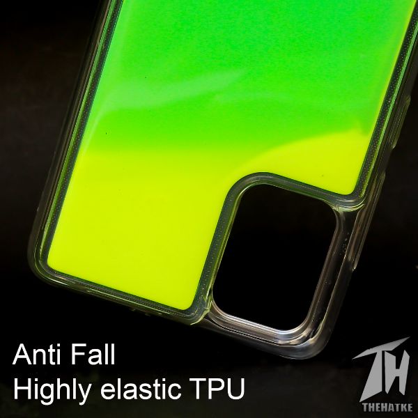 Green Glow in Dark Silicone Case for Samsung A32 4g