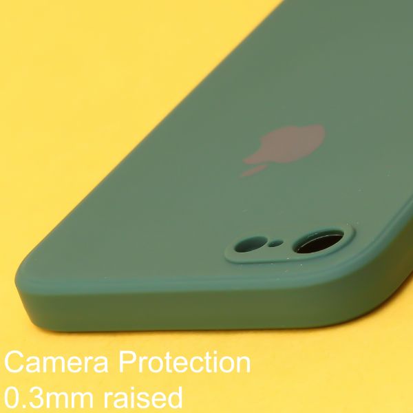 Dark Green Candy Silicone Case for Apple Iphone 7