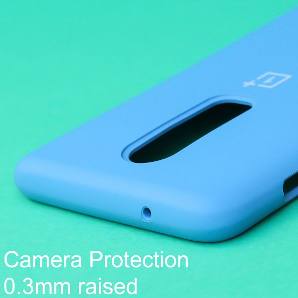 Sky Blue Original Silicone case for Oneplus 6