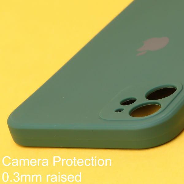 Dark Green Candy Silicone Case for Apple Iphone 12 Mini