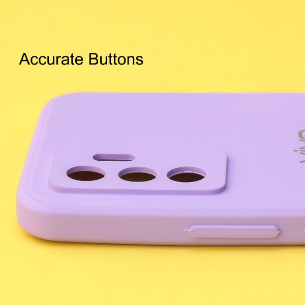 Purple Candy Silicone Case for Vivo V23e