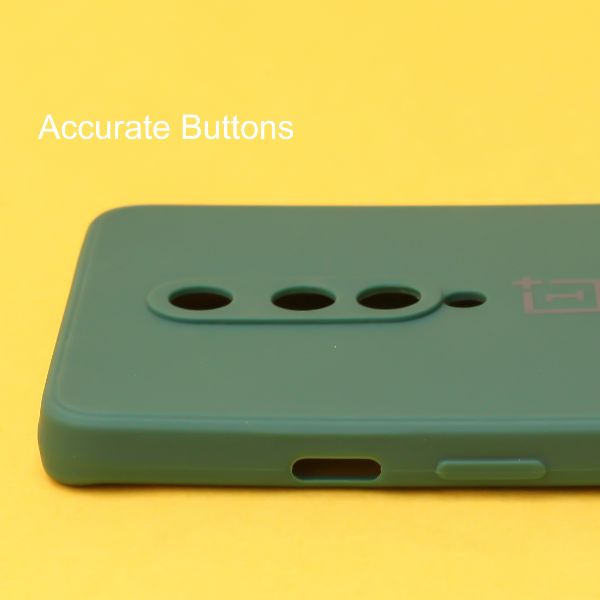 Dark Green Candy Silicone Case for Oneplus 8