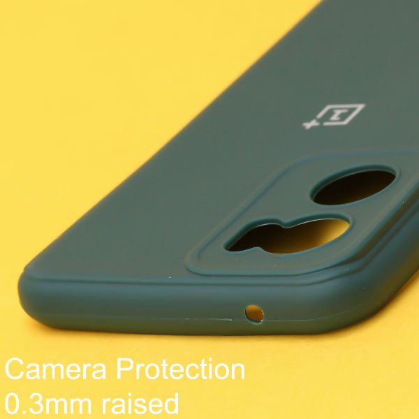 Dark Green Candy Silicone Case for Oneplus Nord CE 2