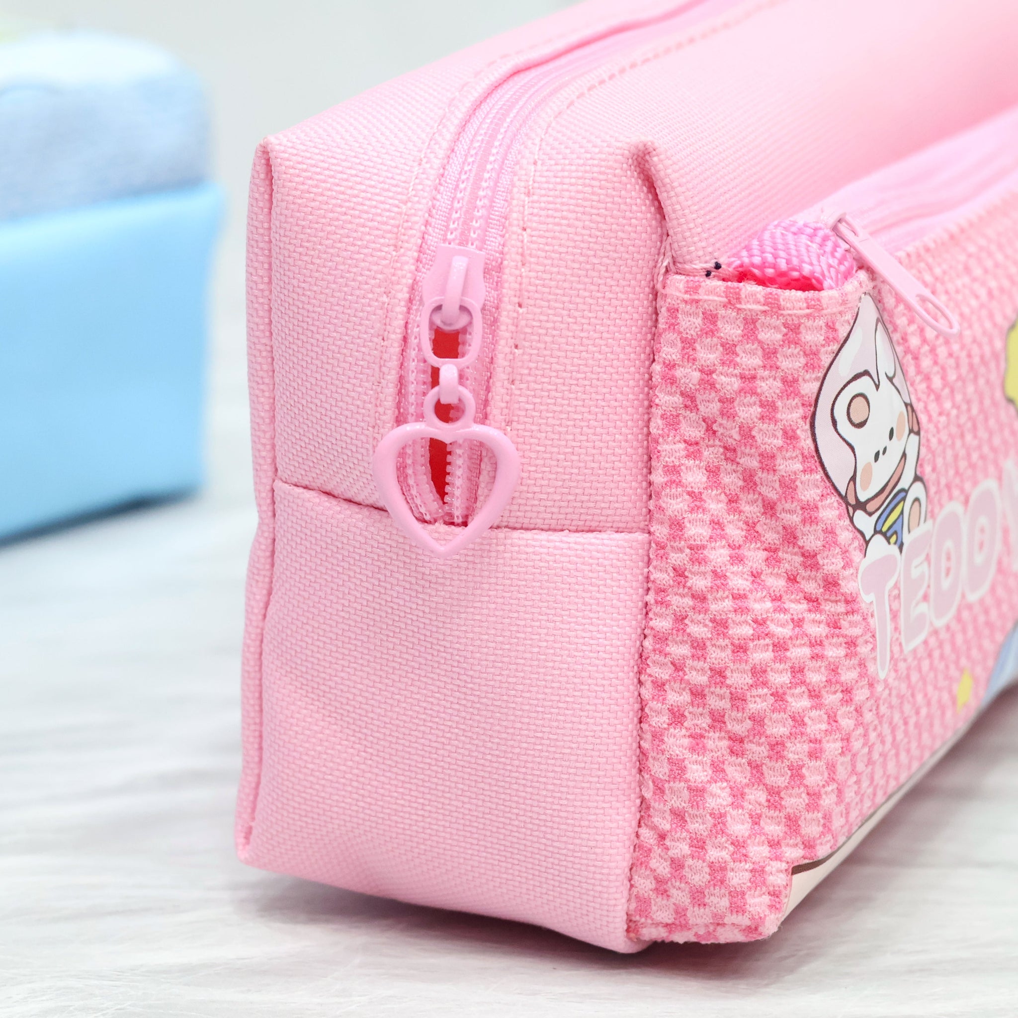 Cute Dino Theme Pencil Pouch