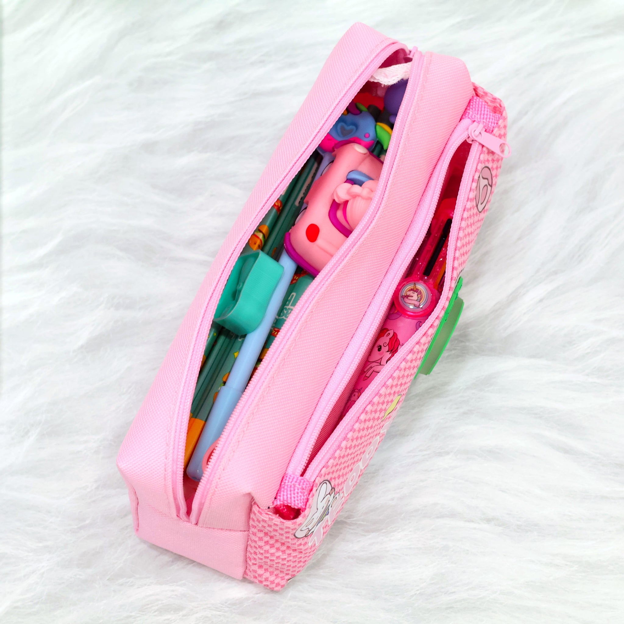 Cute Dino Theme Pencil Pouch