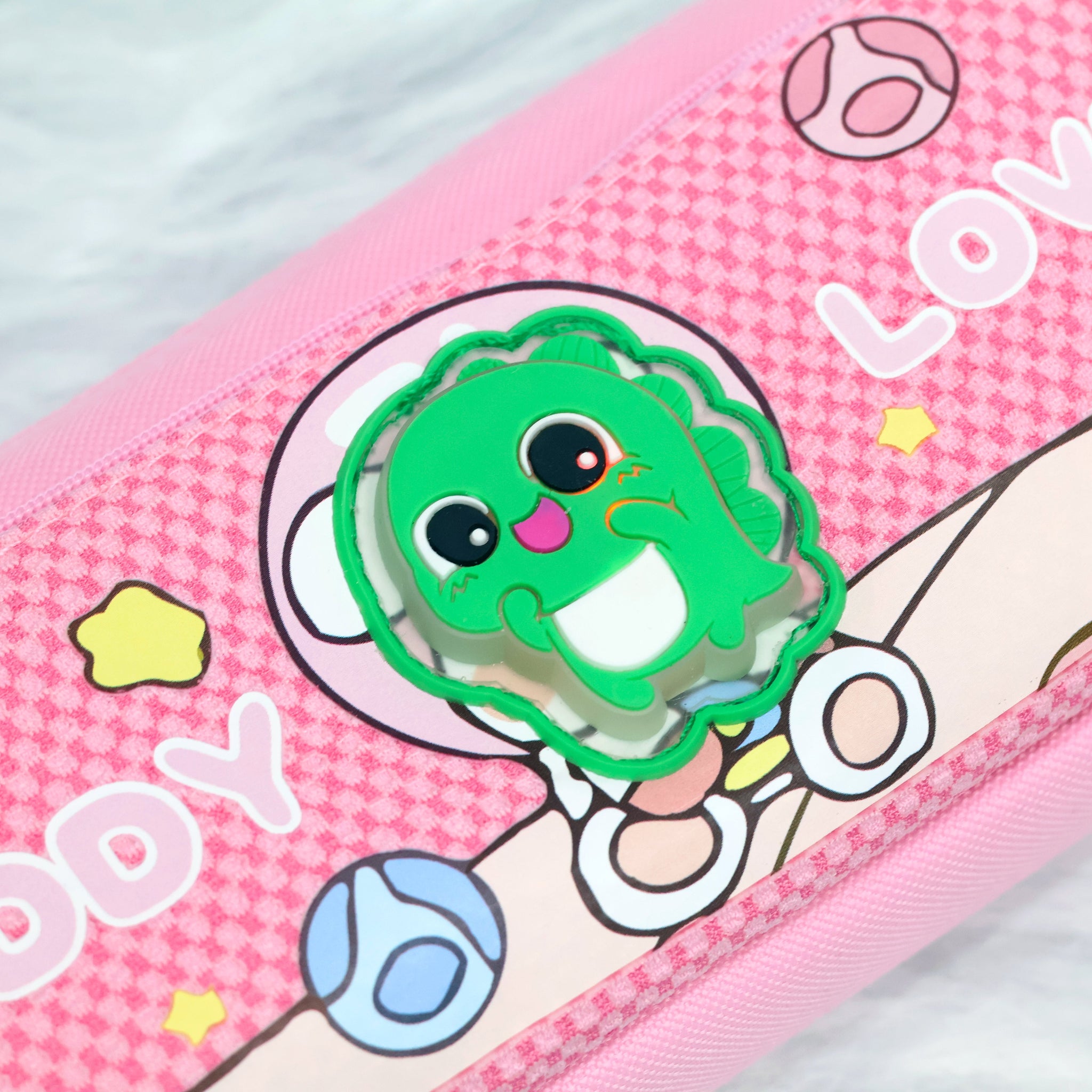 Cute Dino Theme Pencil Pouch