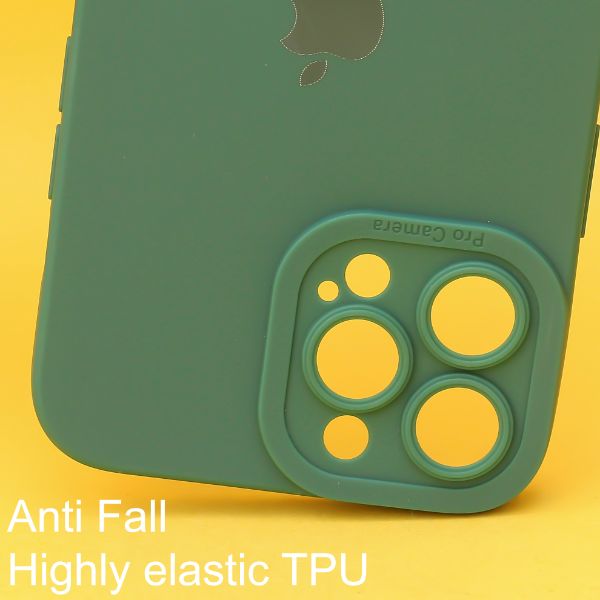 Dark Green Spazy Silicone Case for Apple Iphone 12 Pro Max