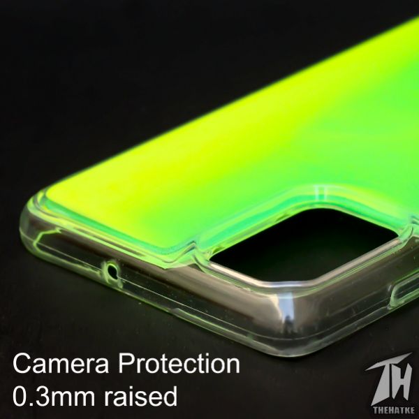Green Glow in Dark Silicone Case for Samsung A32 4g