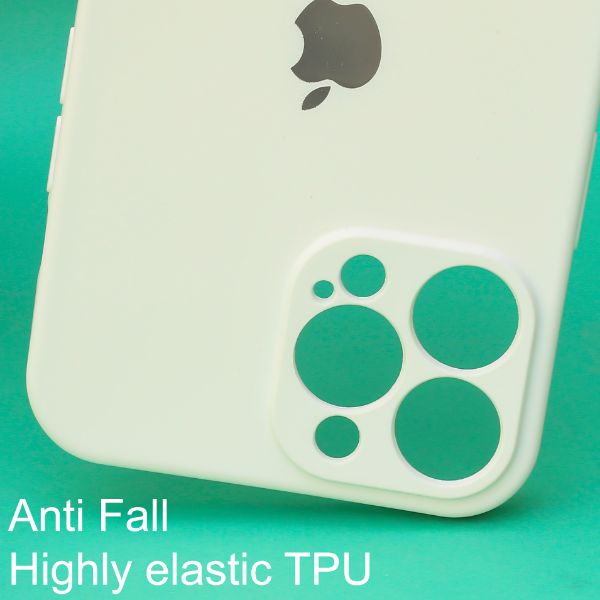 White Candy Silicone Case for Apple Iphone 12 Pro Max