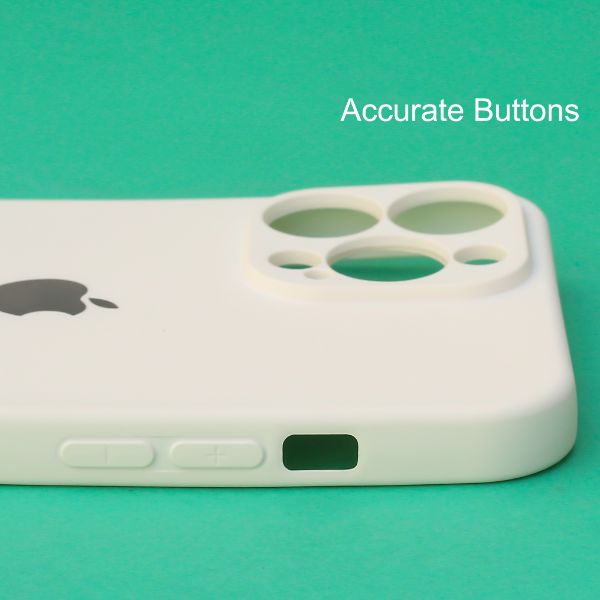 White Candy Silicone Case for Apple Iphone 12 Pro Max