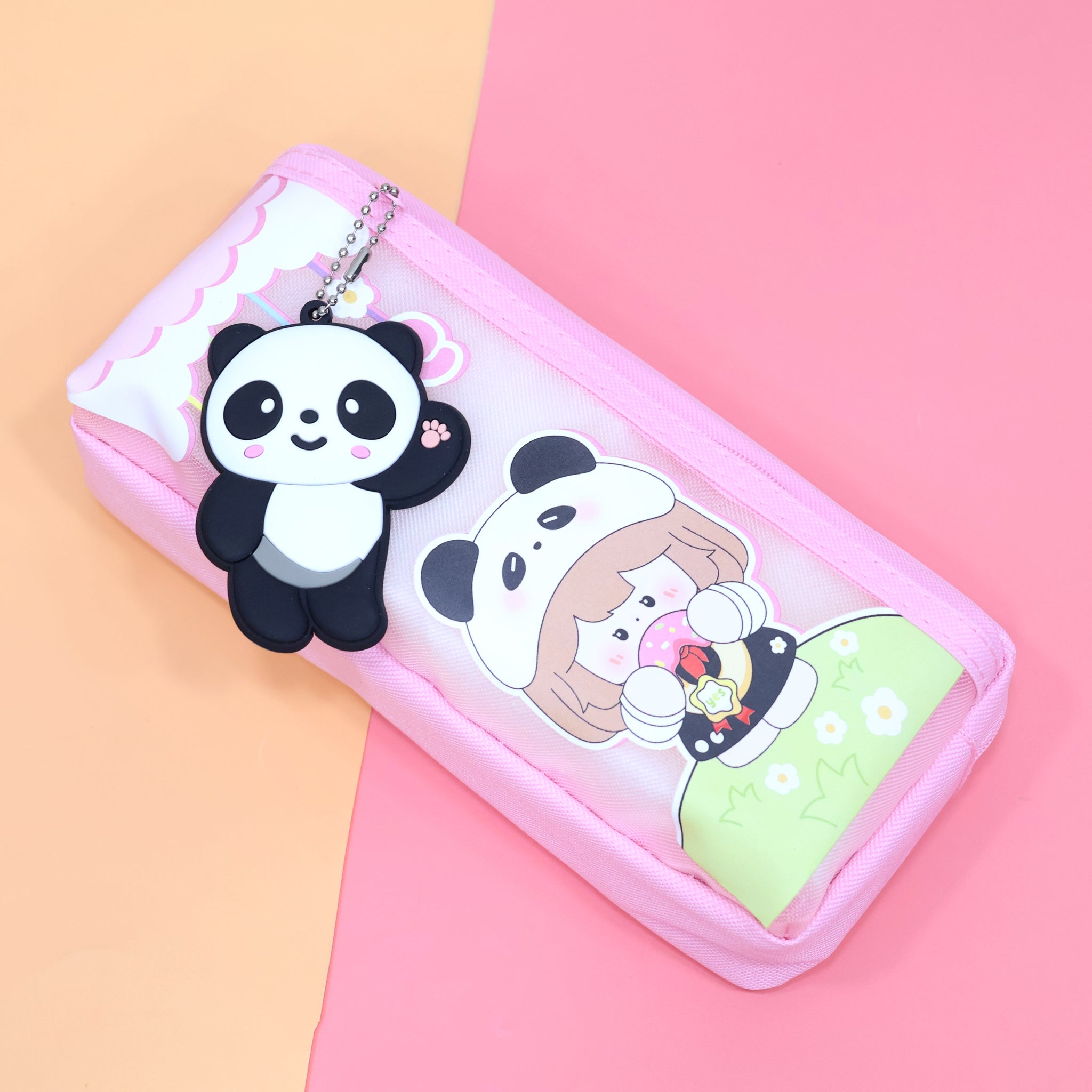 Cute Panda Girl Pencil Pouch
