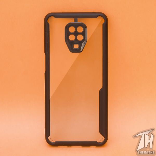 Hybrid Shockproof silicone protective transparent Case Xiaomi Redmi note 9 pro