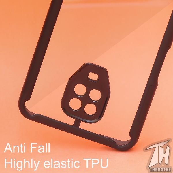 Hybrid Shockproof silicone protective transparent Case Xiaomi Redmi note 9 pro