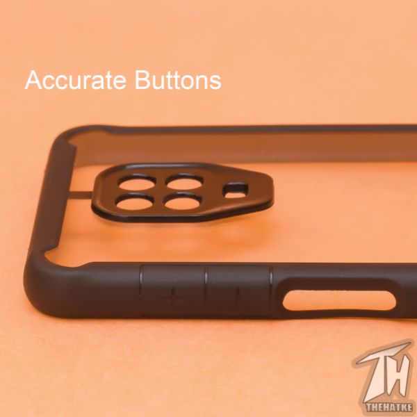 Hybrid Shockproof silicone protective transparent Case Xiaomi Redmi note 9 pro