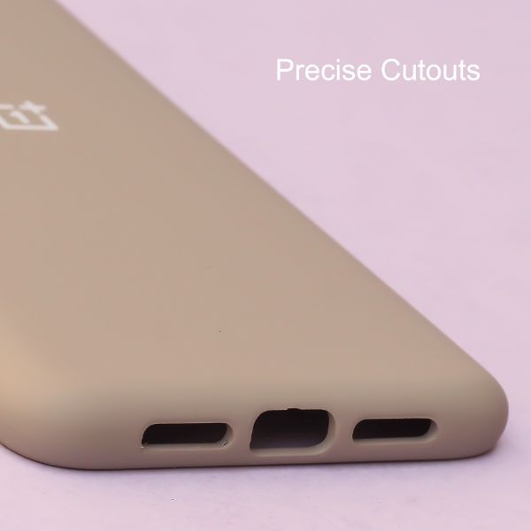 Brown Original Silicone case for Oneplus 7