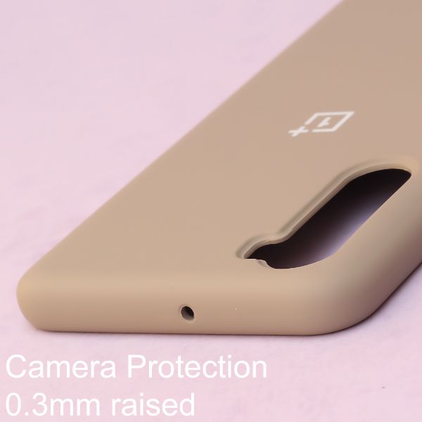 Brown Original Silicone case for Oneplus Nord