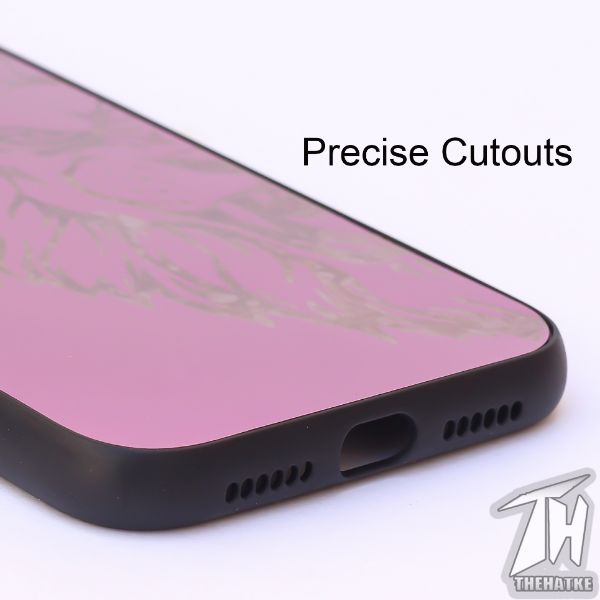 Purple Lion mirror Silicone Case for Apple Iphone XR
