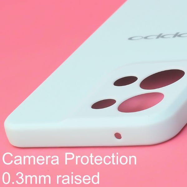 Light Blue Candy Silicone Case for Oppo Reno 8