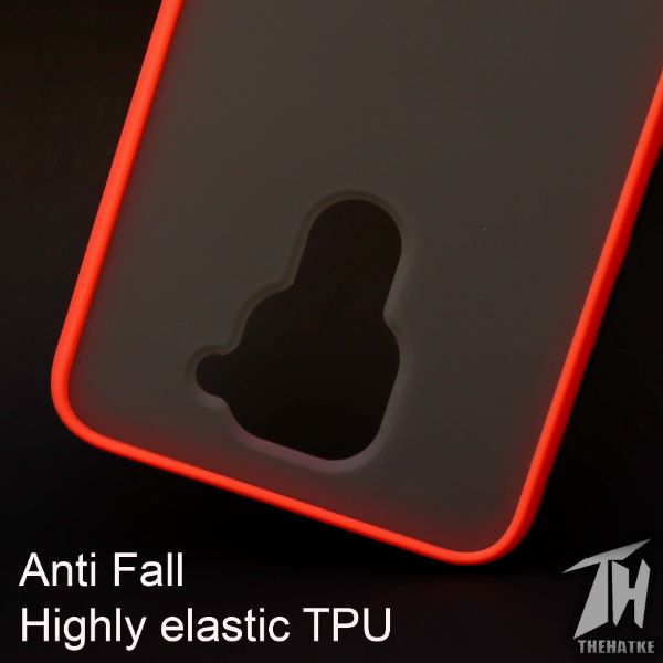 Red Smoke Silicone case for Redmi Note 9