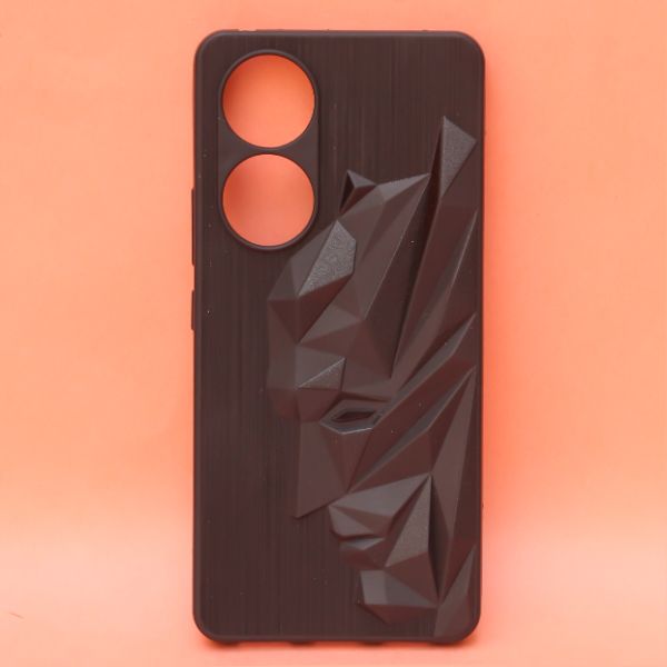 Superhero Engraved logo silicon Case for Vivo Y100 5G