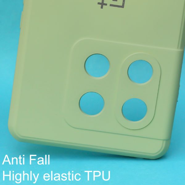 Light Green Candy Silicone Case for Oneplus 10 pro