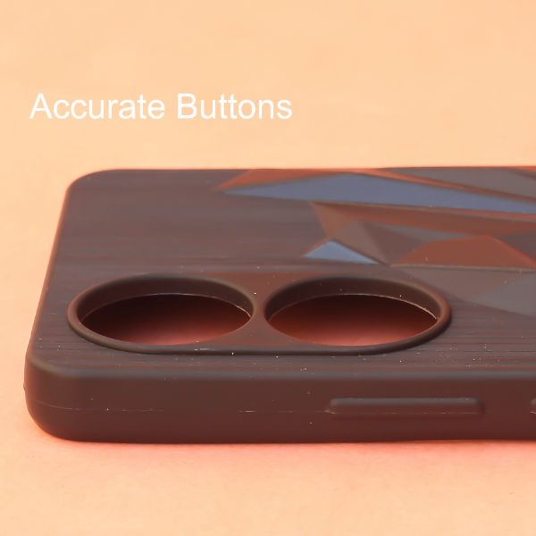 Superhero Engraved logo silicon Case for Vivo Y100 5G